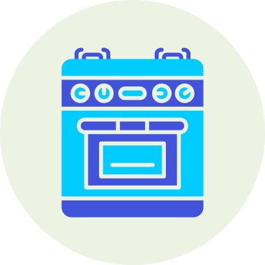 Mutfak. Web simgesi basit illüstrasyon