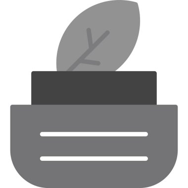 Bitki. Web simgesi basit tasarım