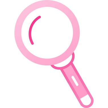 büyüteç simgesi, basit tasarım