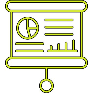 belge simgesi vektör illüstrasyonu