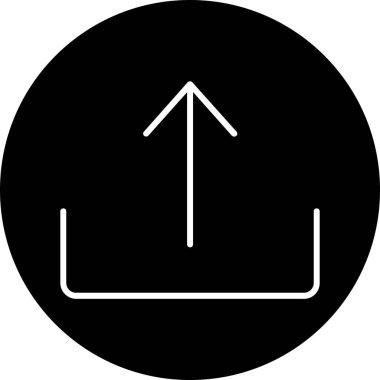 Ok. Web simgesi basit illüstrasyon