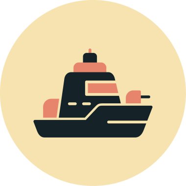 seyahat simgesi vektör illüstrasyonu