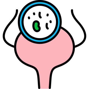 bebek emziği, illüstrasyon, beyaz arkaplan üzerindeki vektör.