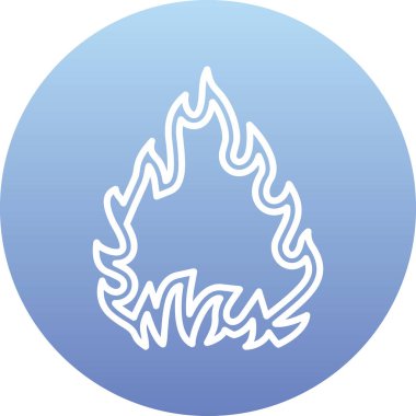 Modern bir simgenin vektör illüstrasyonu