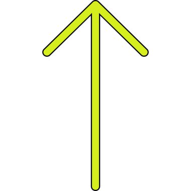 ok yukarı simge tasarımı