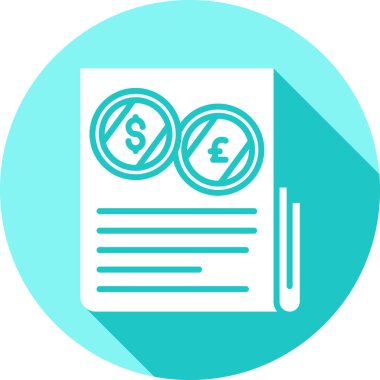 para vektörü simgesi modern illüstrasyon