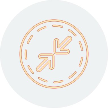 ok simgesi vektör illüstrasyonu