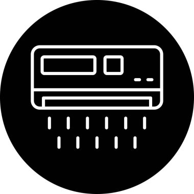 Bir radyo simgesinin vektör illüstrasyonu