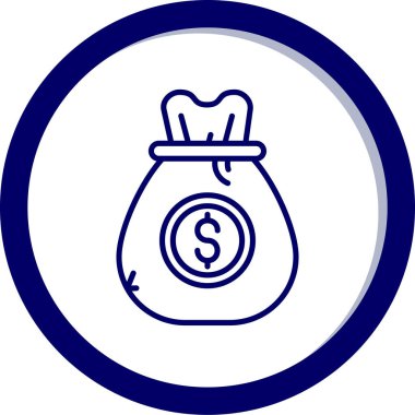 Para çantası. Basit tasarım