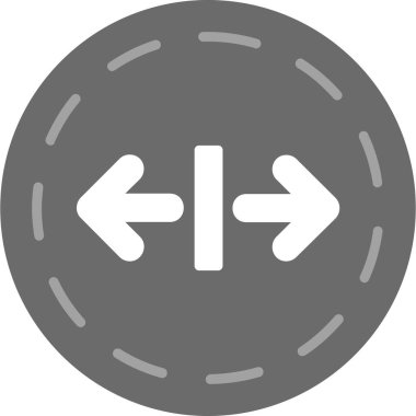 Modern bir simgenin vektör illüstrasyonu