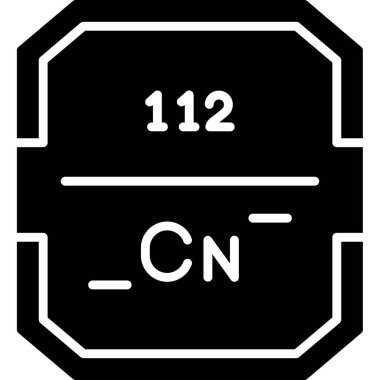 Kimyasal ve kimyasal ikonun vektör çizimi