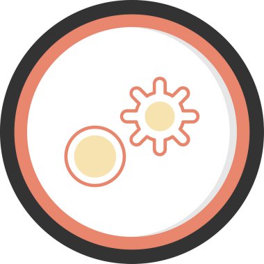 Renkli vektör simge ayarlama