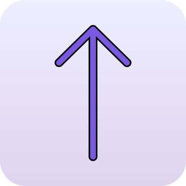 Ok. Web simgesi basit illüstrasyon