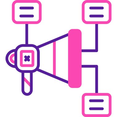 Seo simgesinin vektör illüstrasyonu