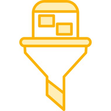 kova inşa aracı izole edilmiş simge