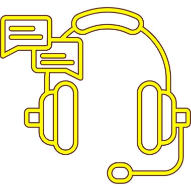 Modern simgenin vektör illüstrasyonu