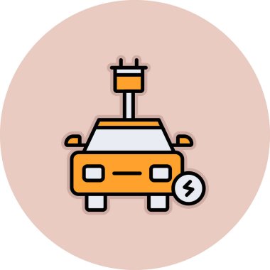 - Araba. Web simgesi basit illüstrasyon