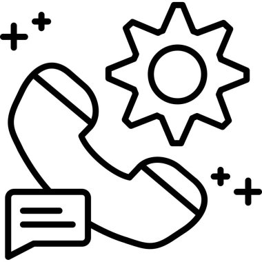 dış hat biçiminde müşteri simgesini ara