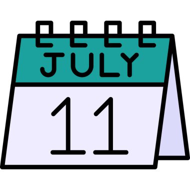 Takvim simge tasarlamak vektör