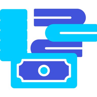 para nakit para simgesi düz stil