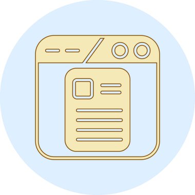 Smartphone Simgesi, vektör illüstrasyonu