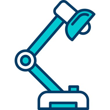 Robot el ikonu. Web için kol vektör simgelerinin özet çizimi