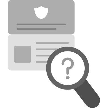 Arama vektör simgesi tasarım