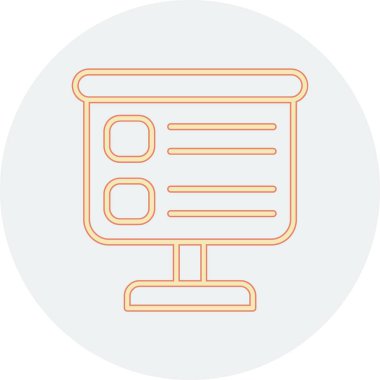 Dosya simgesinin vektör illüstrasyonu