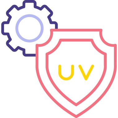 Virüs. Web simgesi basit illüstrasyon