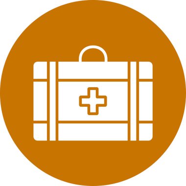 Haçlı bir çantanın vektör illüstrasyonu