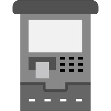 atm makine simgesi - taslak biçimi