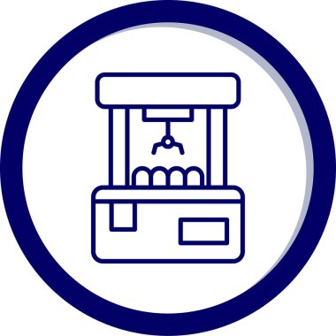 Modern b 'nin vektör illüstrasyonu eksik simgesi