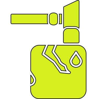 Modern otomatik simgenin vektör illüstrasyonu