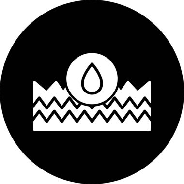 Vektör Bırakma simgesi illüstrasyonu