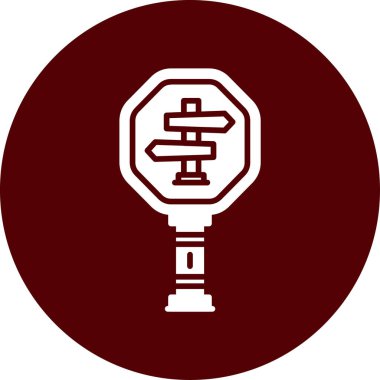 Lamba simgesinin vektör illüstrasyonu