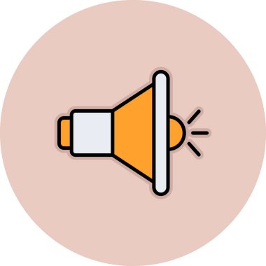 hoparlör vektör simgesi modern basit vektör illüstrasyonu