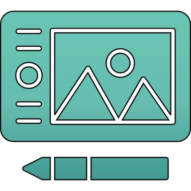 Web simgesi, vektör illüstrasyonu