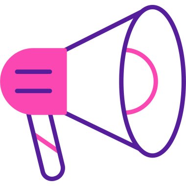 megafon ikonu. Simgeler için hoparlör hoparlörü vektör simgesi