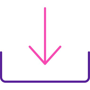 ok simgesi vektör illüstrasyonu