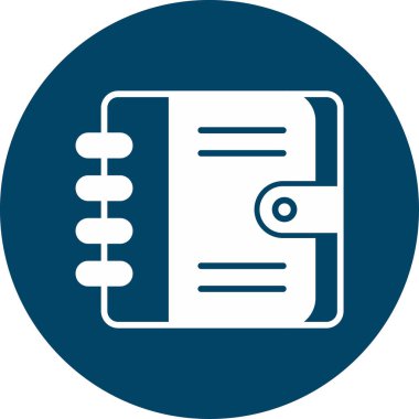 Belge. Web simgesi basit illüstrasyon