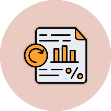 Kolayca düzenleyebilen ya da düzenleyebilen analiz çizelgesi simgesi