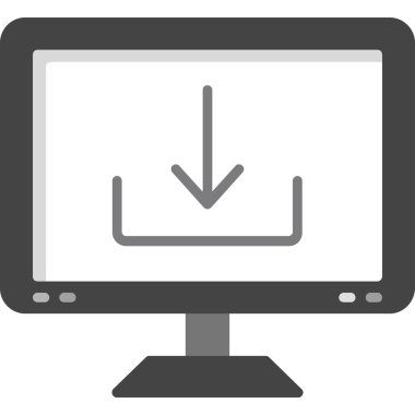 izleyici ikon vektör illüstrasyonu