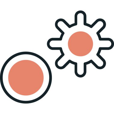 Ekip çalışması simge vektör çizim