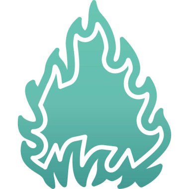 Basit vektör simgesi, ağaç resimleme