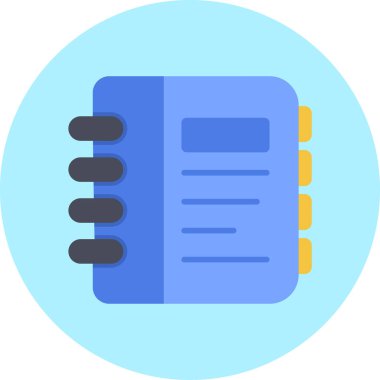 belge simgesi vektör illüstrasyonu