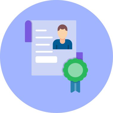 Dizüstü bilgisayarı olan bir adamın vektör çizimi