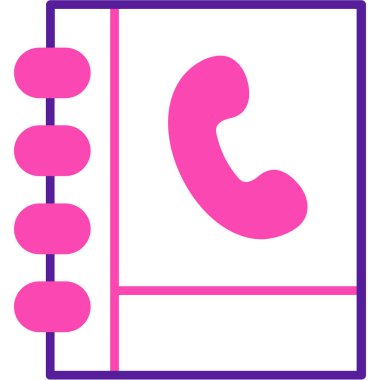 - Telefon. Web simgesi basit illüstrasyon