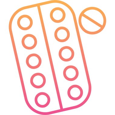 Haplar. Web simgesi basit illüstrasyon