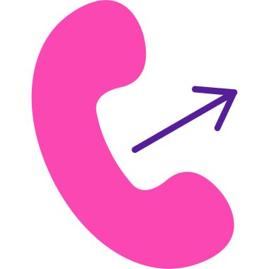 - Telefon. Web simgesi basit illüstrasyon