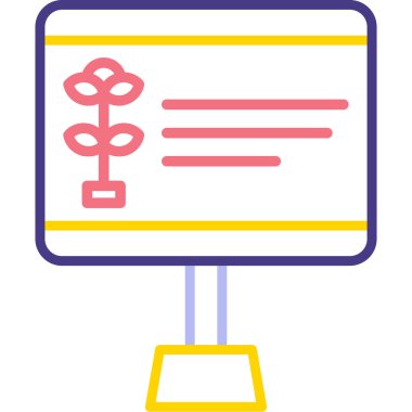 seo modern simgesinin vektör illüstrasyonu